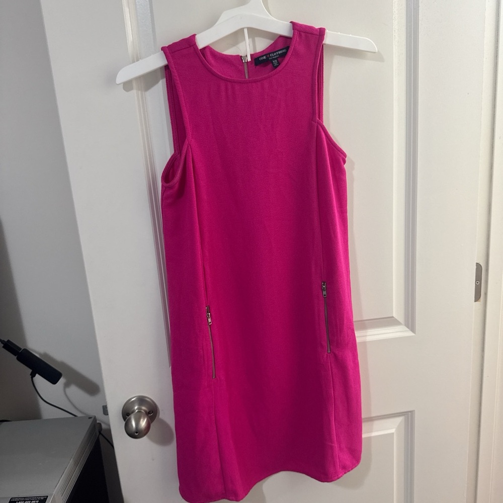 One Clothing Fuchsia Mini Dress